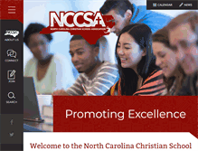 Tablet Screenshot of nccsa.org